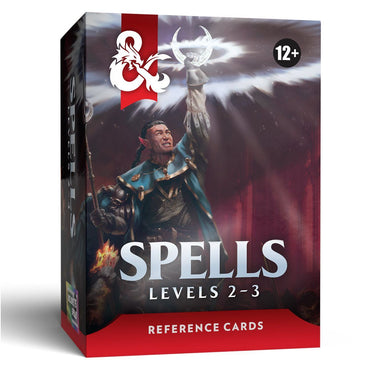 5e Reference Cards: Spells Levels 2-3