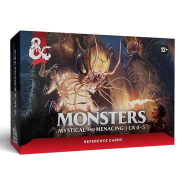 5e Reference Cards: Monsters (CR 0-5) Mystical and Menacing
