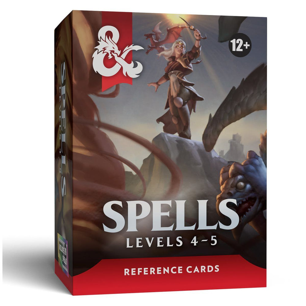 5e Reference Cards: Spells Levels 4-5