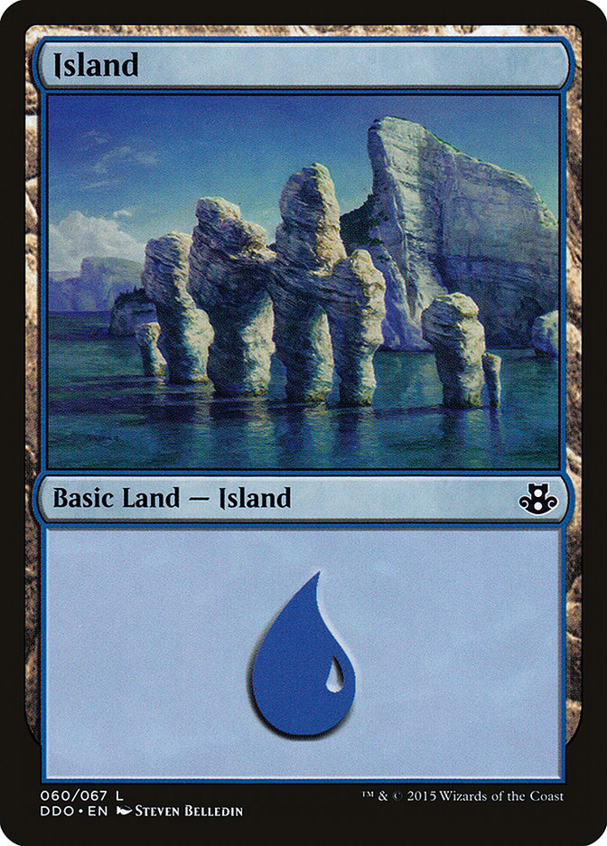 Island (60) [Duel Decks: Elspeth vs. Kiora] | Pandora's Boox
