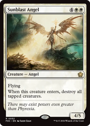 Sunblast Angel [Foundations Commander]