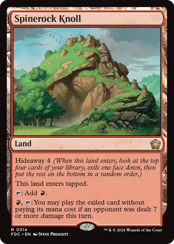 Spinerock Knoll [Foundations Commander]
