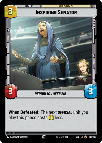 Inspiring Senator (261/264) (261/264) [Secrets of Power]