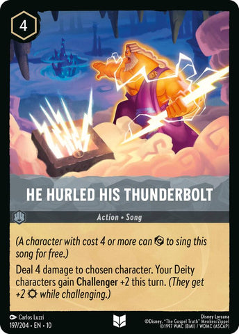 He Hurled His Thunderbolt (197/204) [Whispers in the Well]