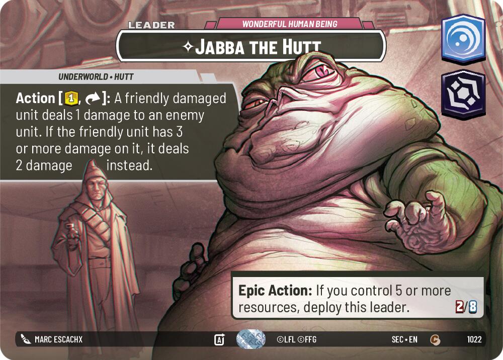 Jabba the Hutt - Wonderful Human Being (Showcase) (1022) (1022) [Secrets of Power]