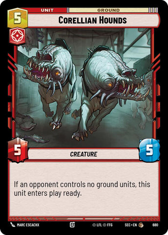 Corellian Hounds (680) (Foil) (680) [Secrets of Power]