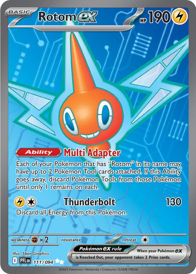 Rotom ex (111/094) [Mega Evolution: Phantasmal Flames]