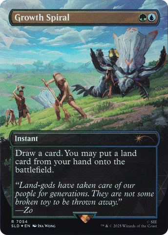 Growth Spiral (Rainbow Foil) [Secret Lair Drop Series]
