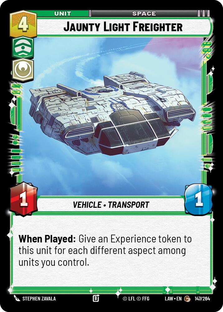 Jaunty Light Frieghter (147/264) (147/264) [A Lawless Time]