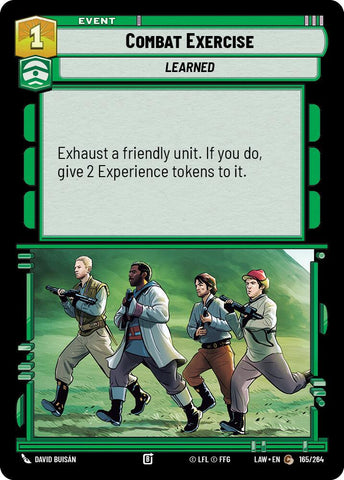 Combat Exercise (165/264) (165/264) [A Lawless Time]