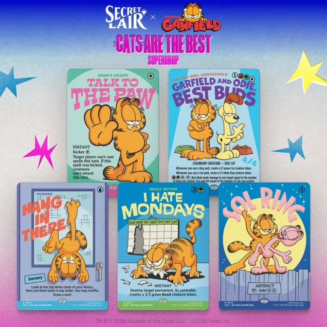 Secret Lair - Secret Lair X Garfield: Motivationally Challenged