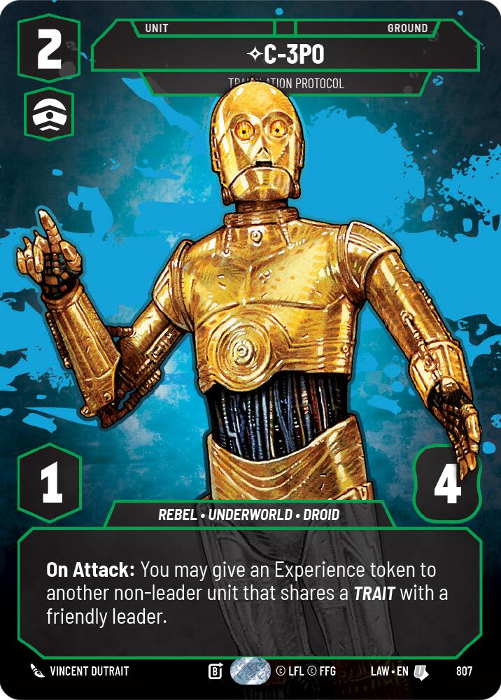 C-3PO - Translation Protocol (Prestige) (807) (807) [A Lawless Time]