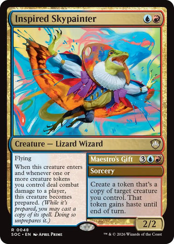 Inspired Skypainter [Secrets of Strixhaven Commander]