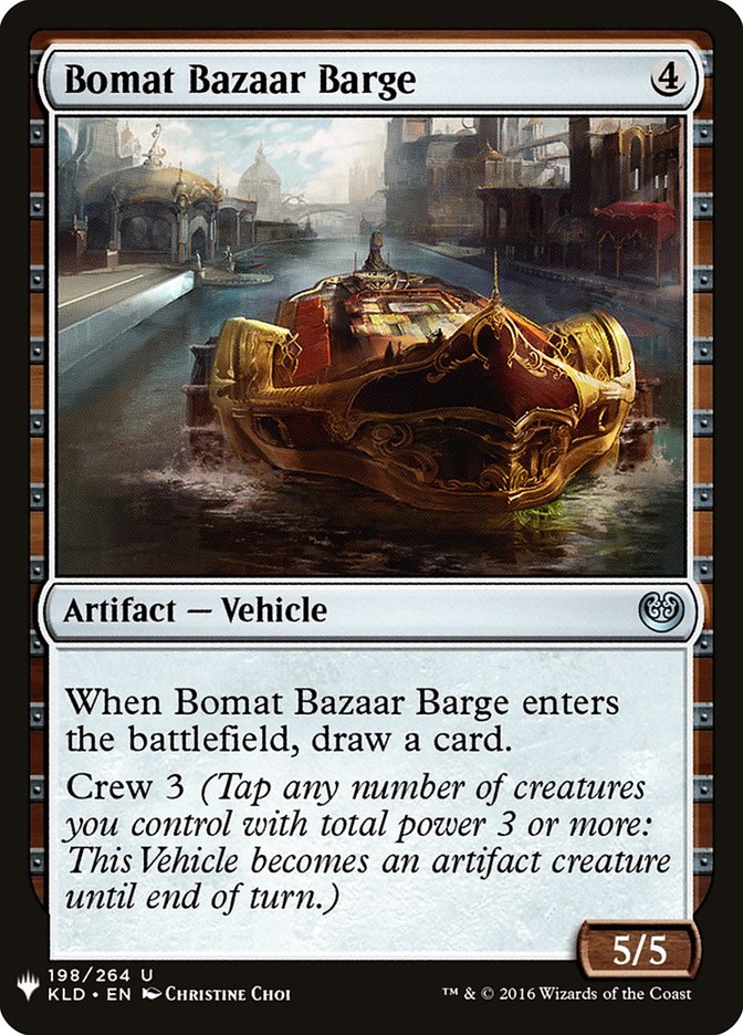 Bomat Bazaar Barge [Mystery Booster] | Pandora's Boox