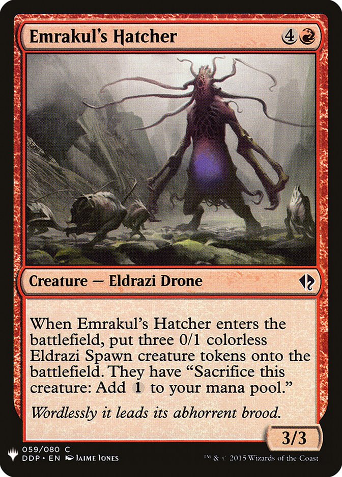 Emrakul's Hatcher [Mystery Booster] | Pandora's Boox