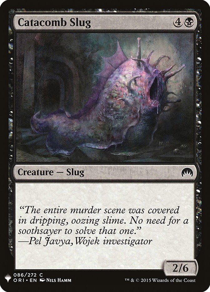 Catacomb Slug [Mystery Booster] | Pandora's Boox