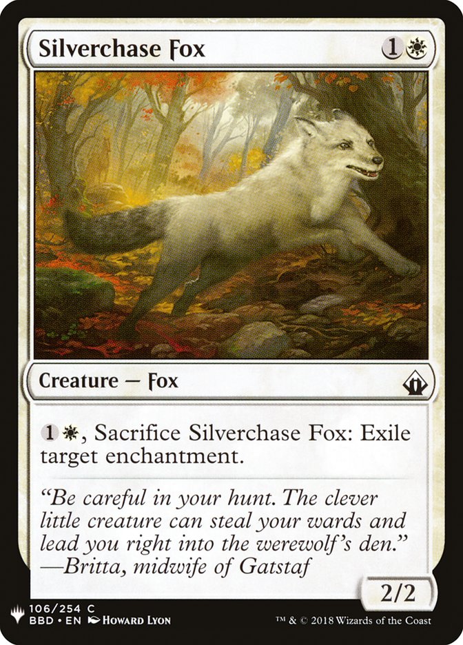 Silverchase Fox [Mystery Booster] | Pandora's Boox