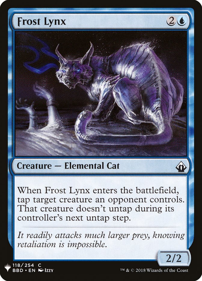 Frost Lynx [Mystery Booster] | Pandora's Boox