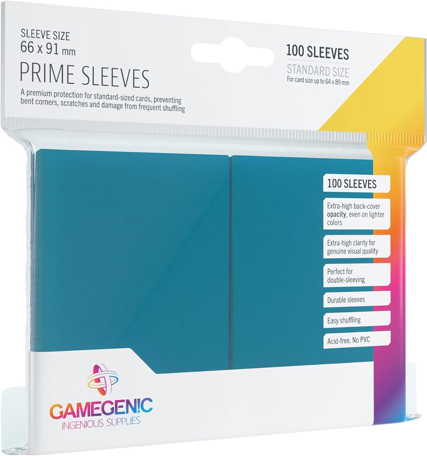 Gamegenic Prime Sleeves Blue (100 pk) | Pandora's Boox