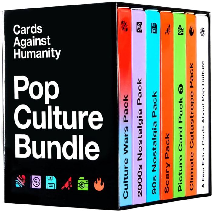 Cards Against Humanity: Pop Culture Bundle | Pandora's Boox