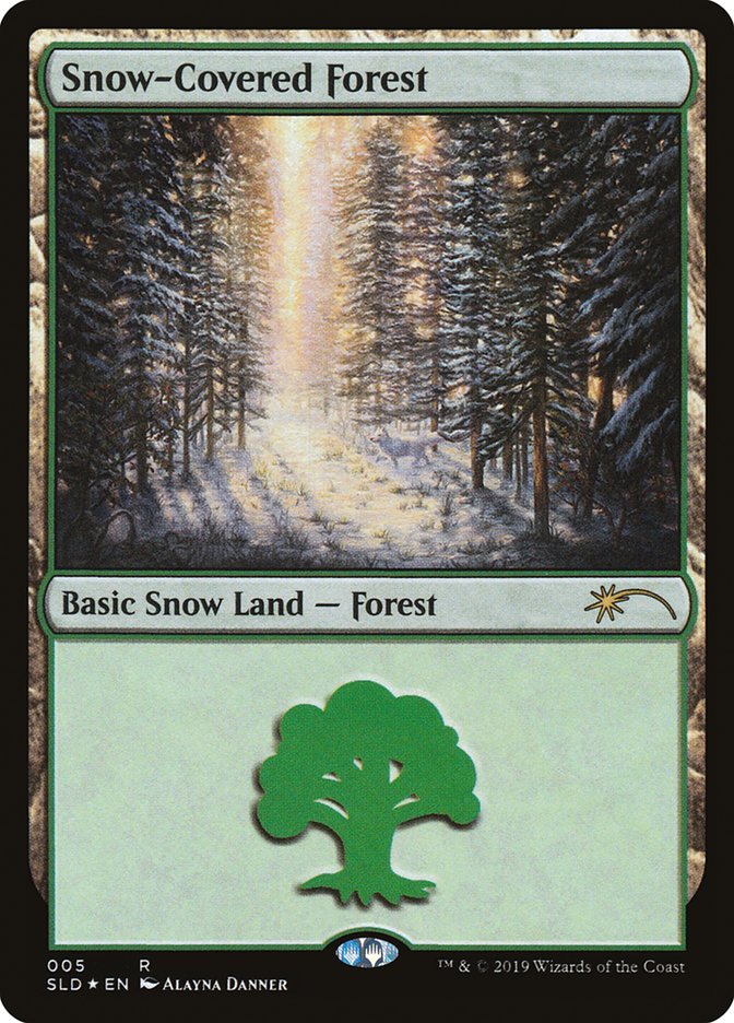 Snow-Covered Forest (005) [Secret Lair Drop Series] | Pandora's Boox