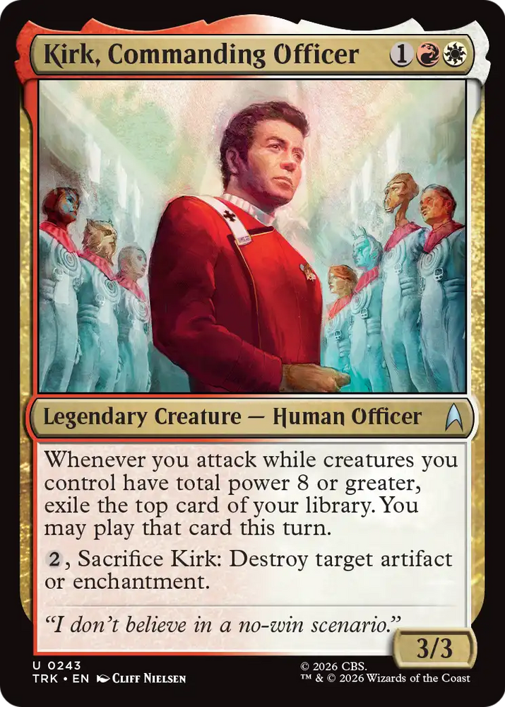 Kirk, Commanding Officer [Star Trek]