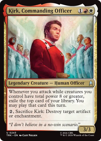 Kirk, Commanding Officer [Star Trek]