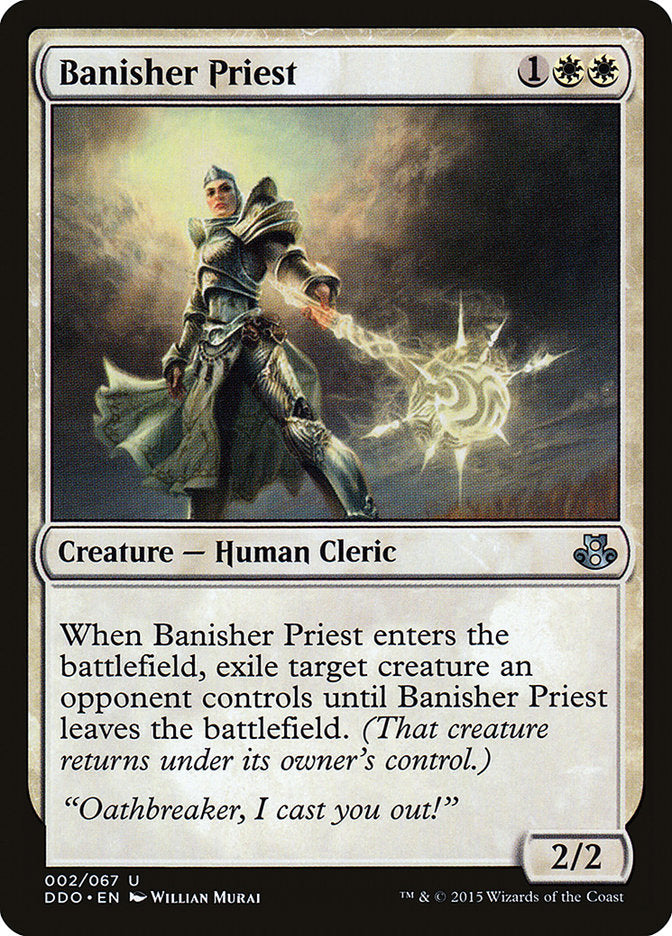 Banisher Priest [Duel Decks: Elspeth vs. Kiora] | Pandora's Boox