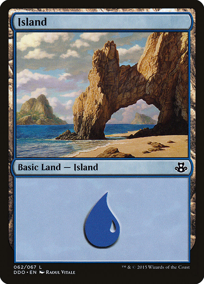 Island (62) [Duel Decks: Elspeth vs. Kiora] | Pandora's Boox