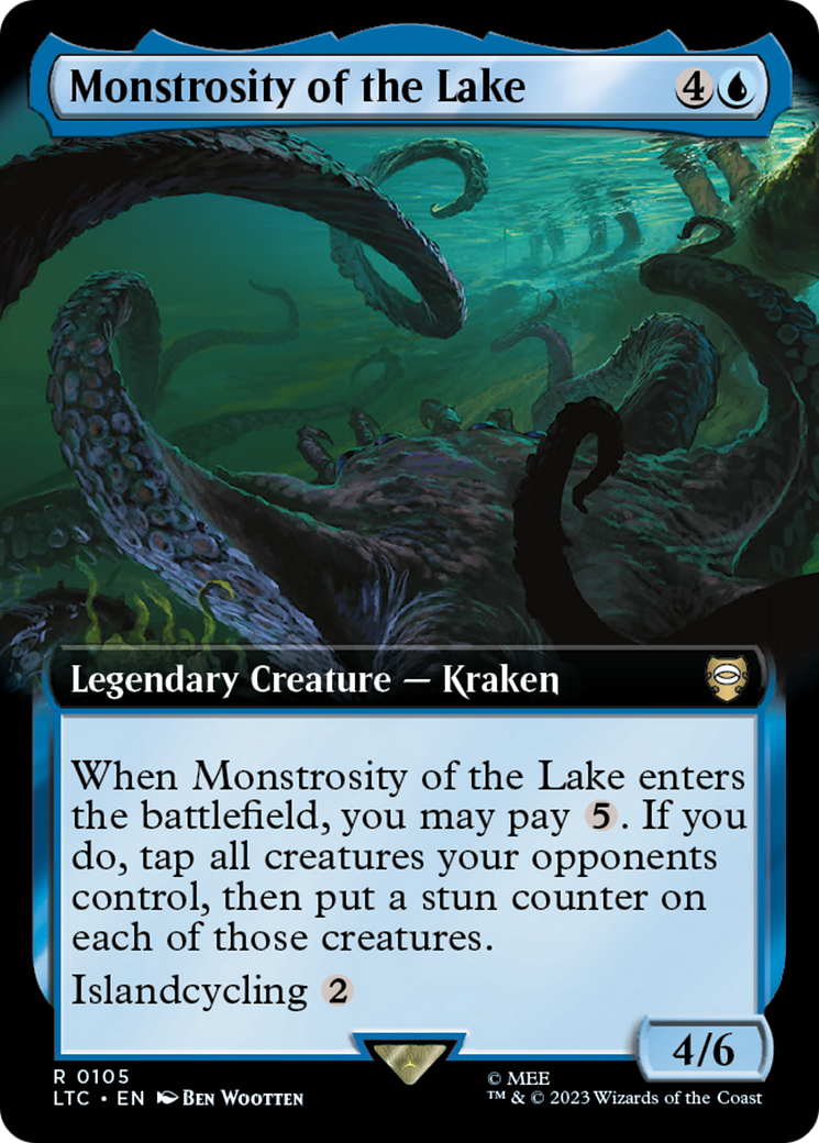 Monstrosity of the Lake (Extended Art) [The Lord of the Rings: Tales of Middle-Earth Commander] | Pandora's Boox