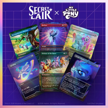 Secret Lair - Secret Lair X - My Little Pony, Friendship is Magic