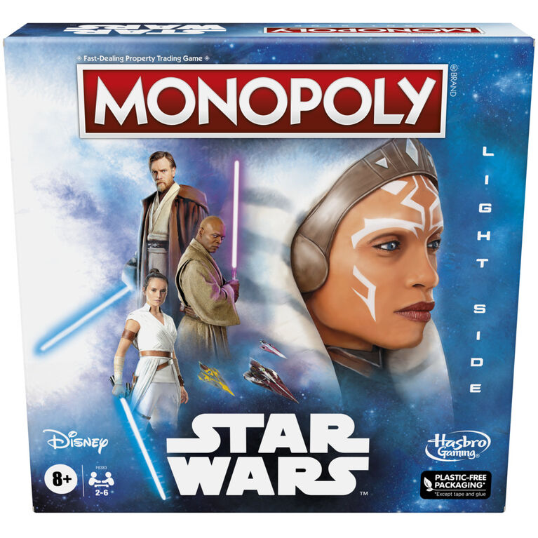 Monopoly: Star Wars Light Side Edition | Pandora's Boox