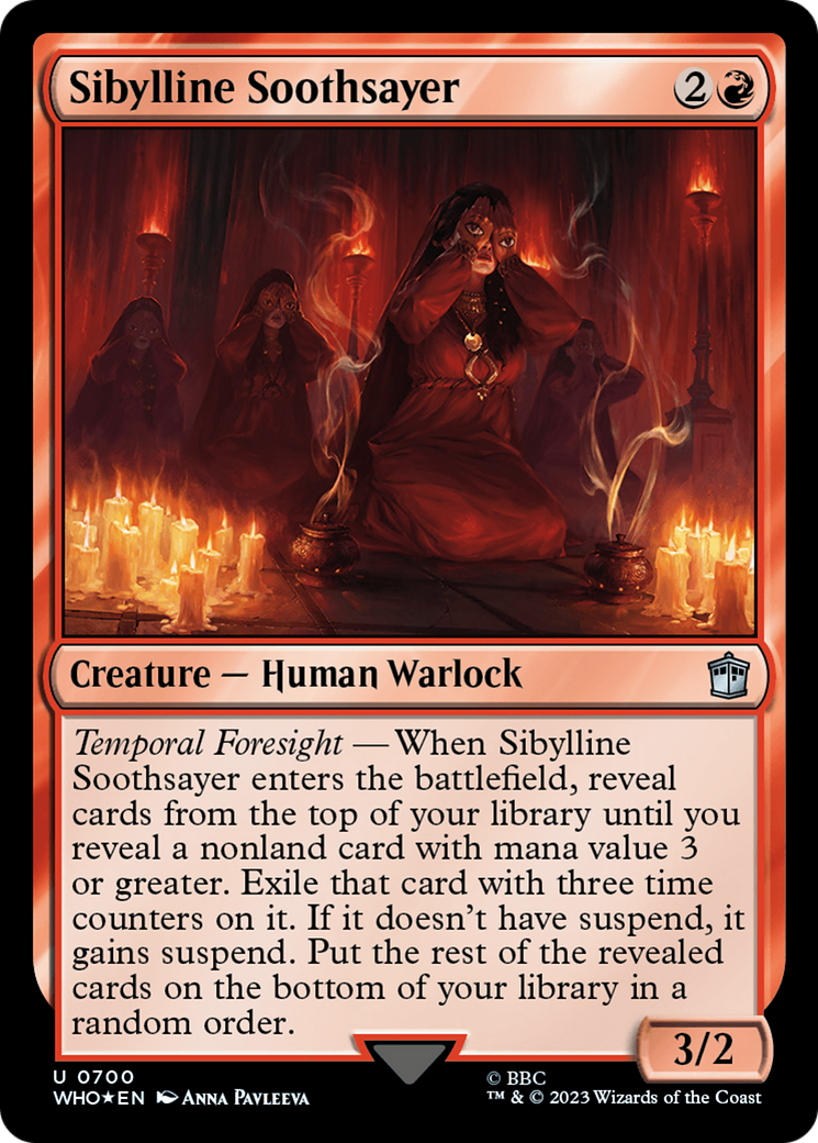 Sibylline Soothsayer (Surge Foil) [Doctor Who] | Pandora's Boox