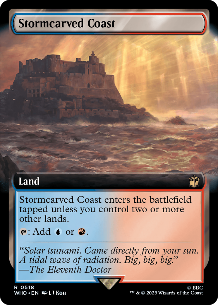 Stormcarved Coast (Extended Art) [Doctor Who] | Pandora's Boox