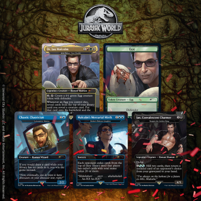 Secret Lair X: Jurassic World Dr. Ian Malcolm