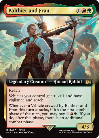 Balthier and Fran (Extended Art) [FINAL FANTASY]
