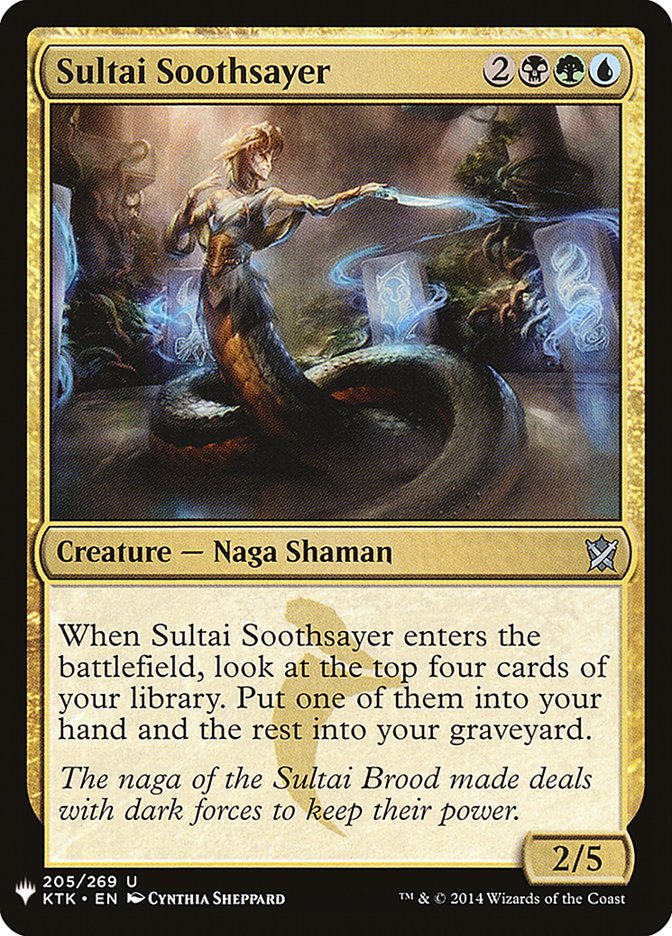 Sultai Soothsayer [Mystery Booster] | Pandora's Boox