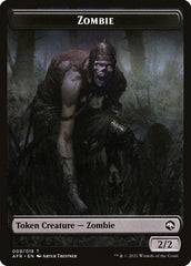Spider // Zombie Double-Sided Token [Dungeons & Dragons: Adventures in the Forgotten Realms Tokens] | Pandora's Boox