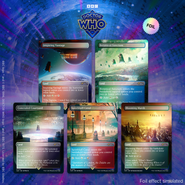 Secret Lair X Doctor Who: The Dalek Lands Foil