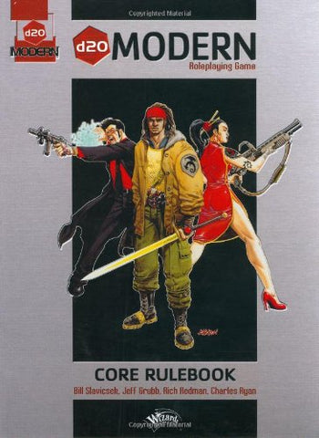 D20 Modern Core Rulebook (Secondhand, good condition)