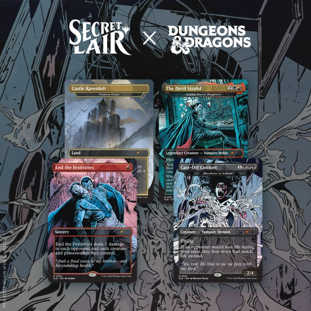 Secret Lair X: Strahd's Descent (Traditional Foil)