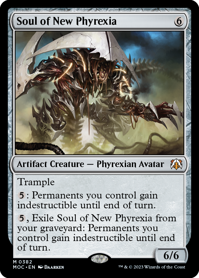 Soul of New Phyrexia [March of the Machine Commander] | Pandora's Boox