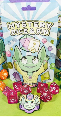 Mystery Dice Bag & Pin Bag