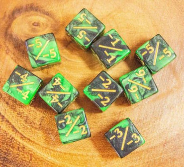 Mystery Dice Goblin Counter d6: Set of 10