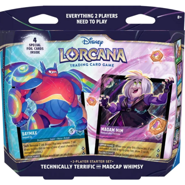 Lorcana 2 Player Starter Set: Technically Terrific and Madcap Whimsy