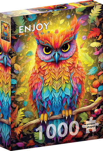 Autumnal Owl: 1000 Pieces