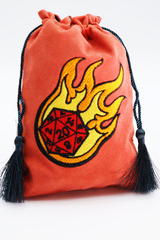 Dice Bag Dice Fireball