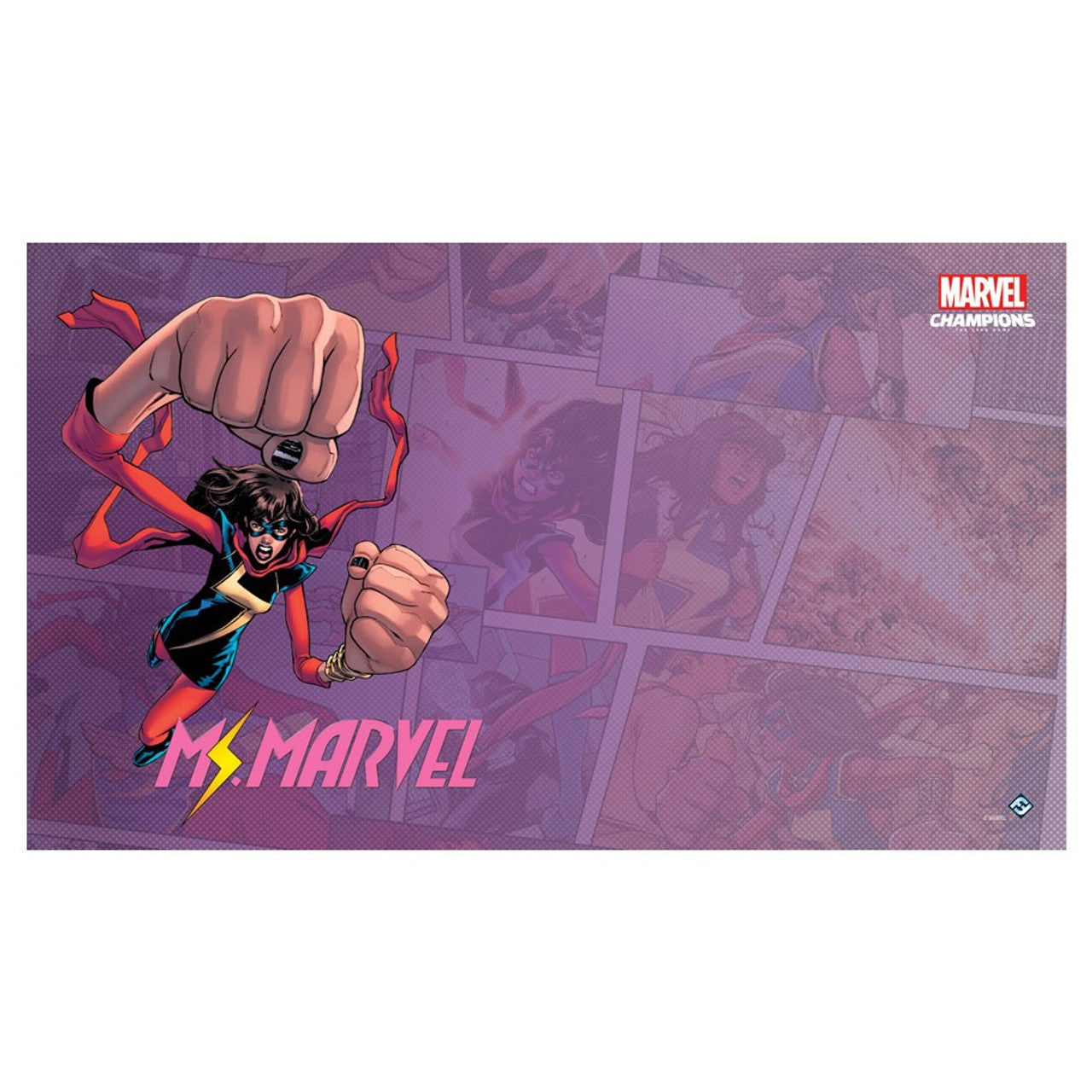 Marvel Playmat: Ms. Marvel | Pandora's Boox