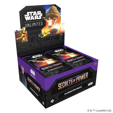 Star Wars Unlimited: Secrets of Power Booster Box (One Per Customer, Per Day)