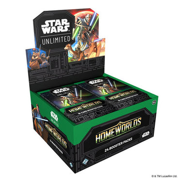 Star Wars Unlimited: Homeworlds Booster Box (One Per Customer)